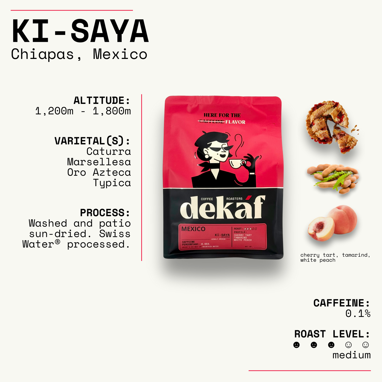 DEKÁF Mexico Ki-Saya Artisan Decaf Coffee