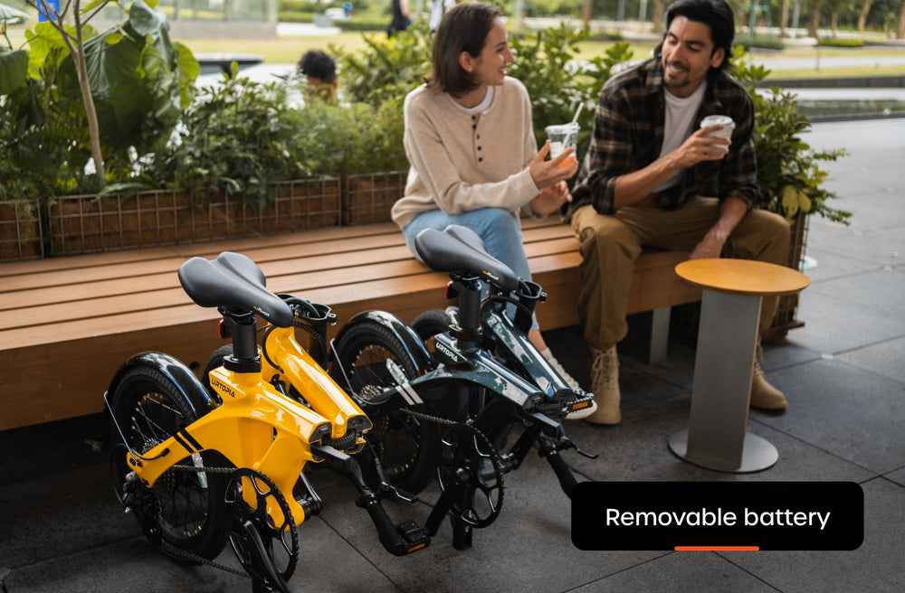 Rex E-Bikes Urtopia Carbon Fold 1 Electric Bike - Lightweight & Foldable