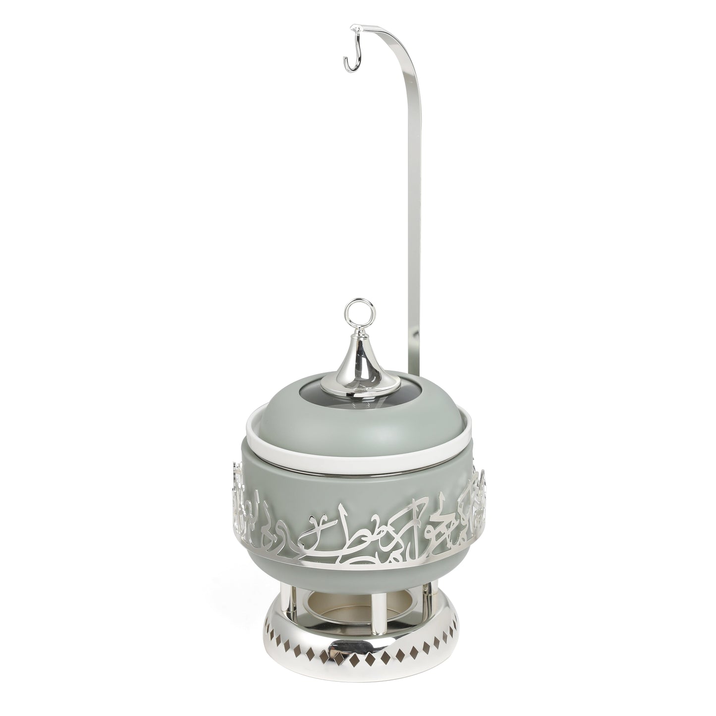 Jiwar - 2.5 Liters Chafer - Mint Green & Silver