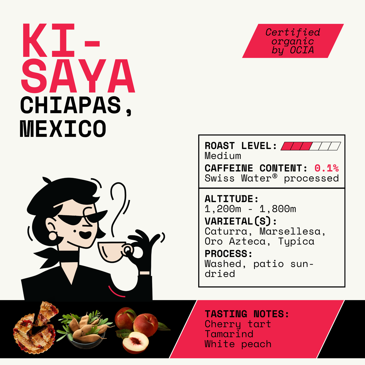 DEKÁF Mexico Ki-Saya Artisan Decaf Coffee