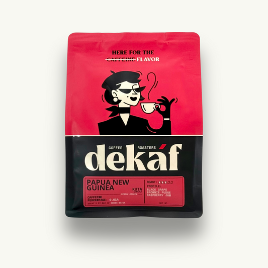 DEKÁF Papua New Guinea Kuta Coffee Decaf Blend