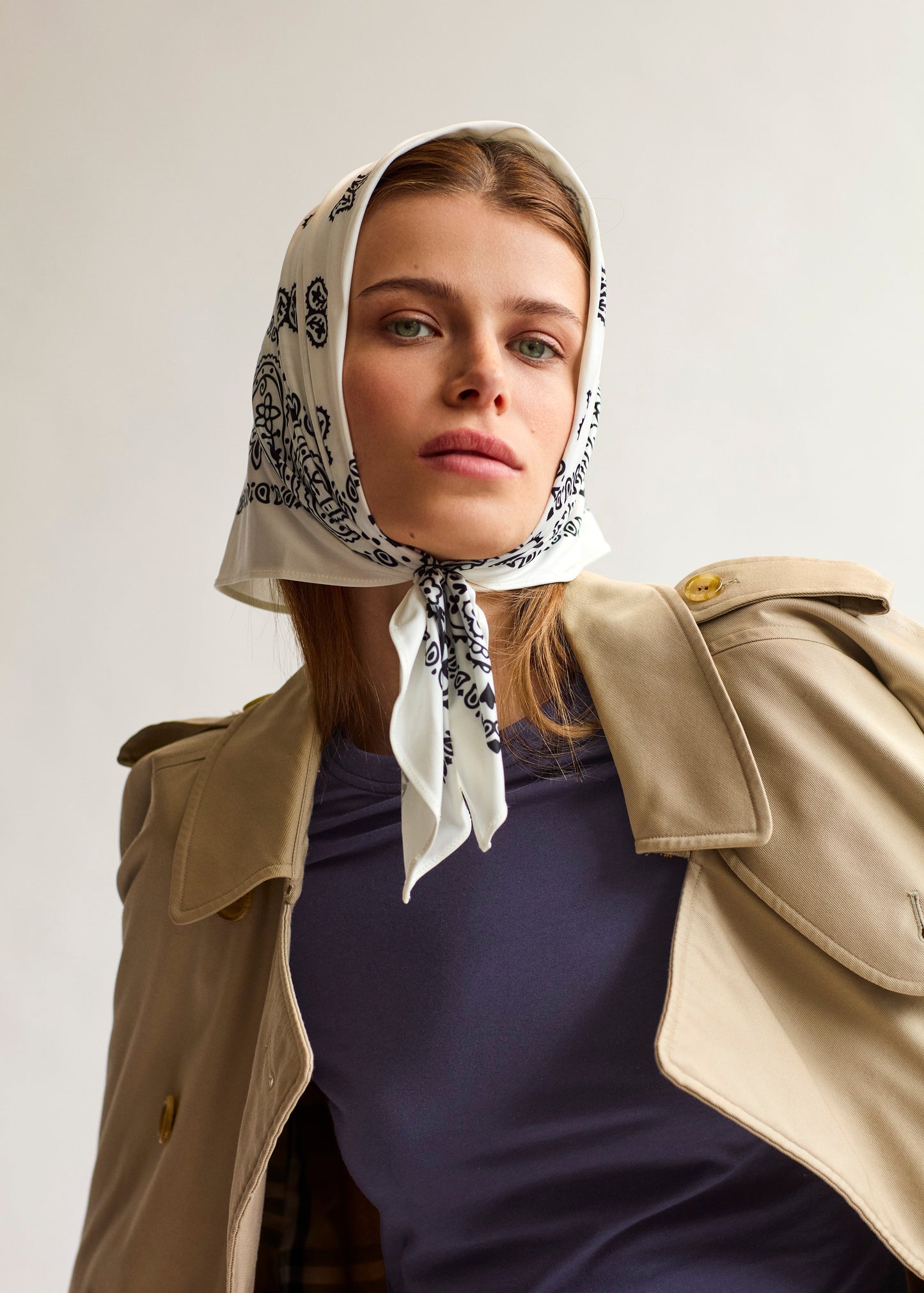 Ondine UPF 50 Swim Bandana with Stylish Paisley Print