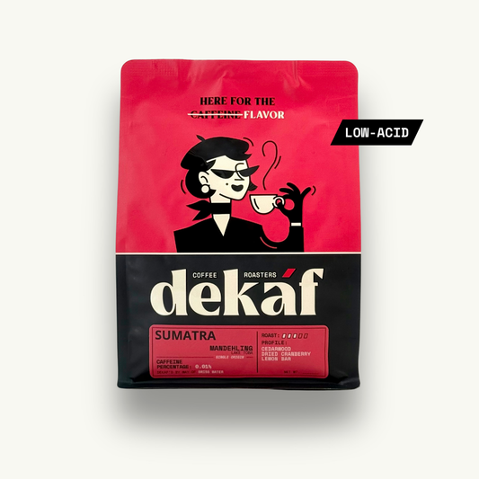 DEKÁF Decaf Sumatra Mandheling Coffee Beans
