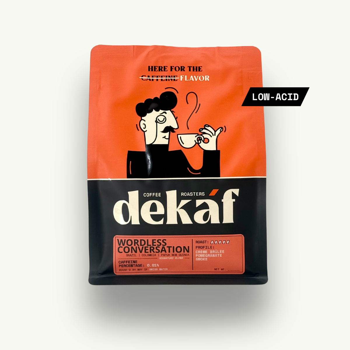 DEKÁF Wordless Conversation Coffee Blend Decaf