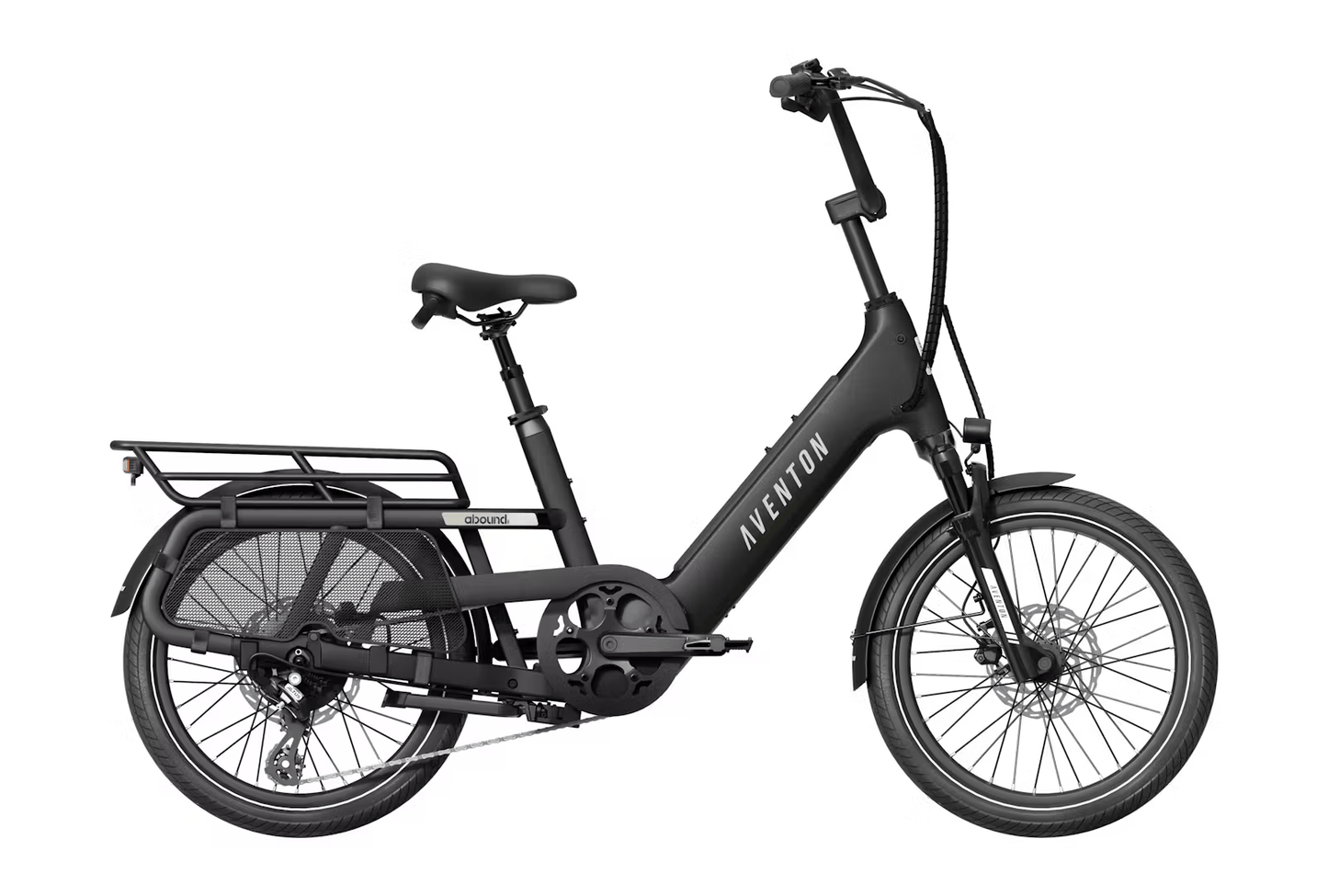 Rex E-Bikes Aventon Abound SR Cargo E-Bike - Compact & Powerful