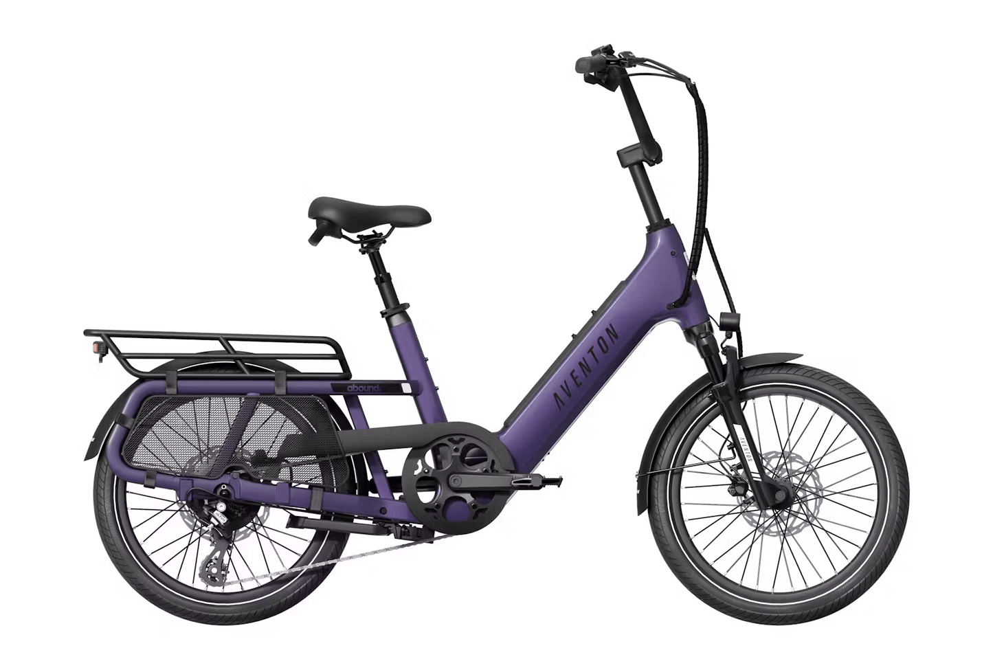 Rex E-Bikes Aventon Abound SR Cargo E-Bike - Compact & Powerful