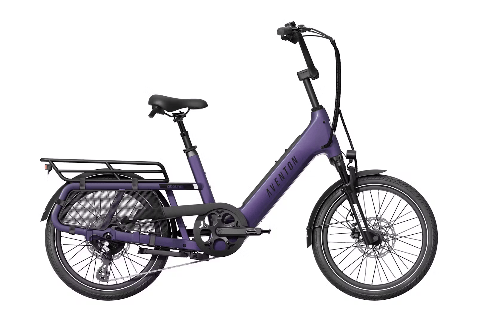 Rex E-Bikes Aventon Abound SR Cargo E-Bike - Compact & Powerful