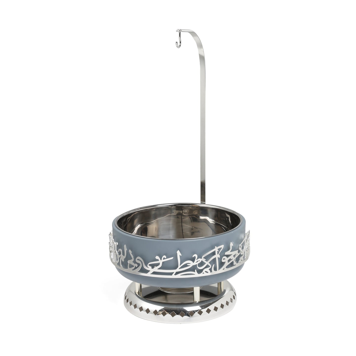 Otantik Home Jiwar 6 liter chafer haze blue with stainless steel interior and decorative outer design