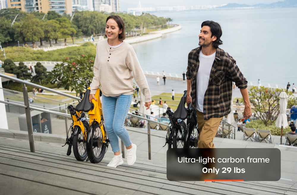 Rex E-Bikes Urtopia Carbon Fold 1 Electric Bike - Lightweight & Foldable